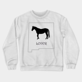 New Mexico Horse Lover Gift Crewneck Sweatshirt